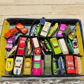 Matchbox Die-Cast Vehicles in Official Matchbox Collector’s Case