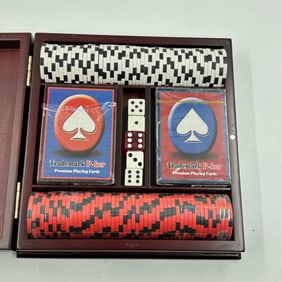 Trademark Poker Deluxe Poker Set in Wooden Case