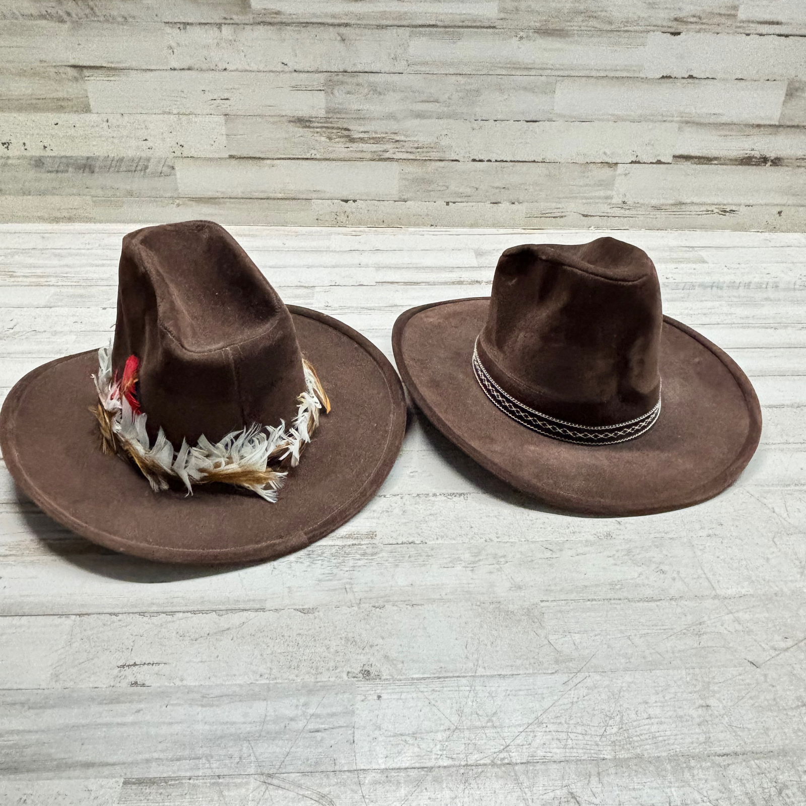 Bailey U-Rollit Felt Fedora Hats Lot of 2 (1 of 15)