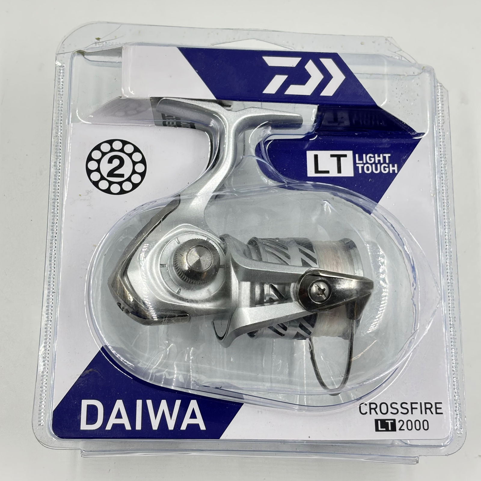 Daiwa Crossfire LT 2000 Spinning Fishing Reel, New in Package (1 of 6)