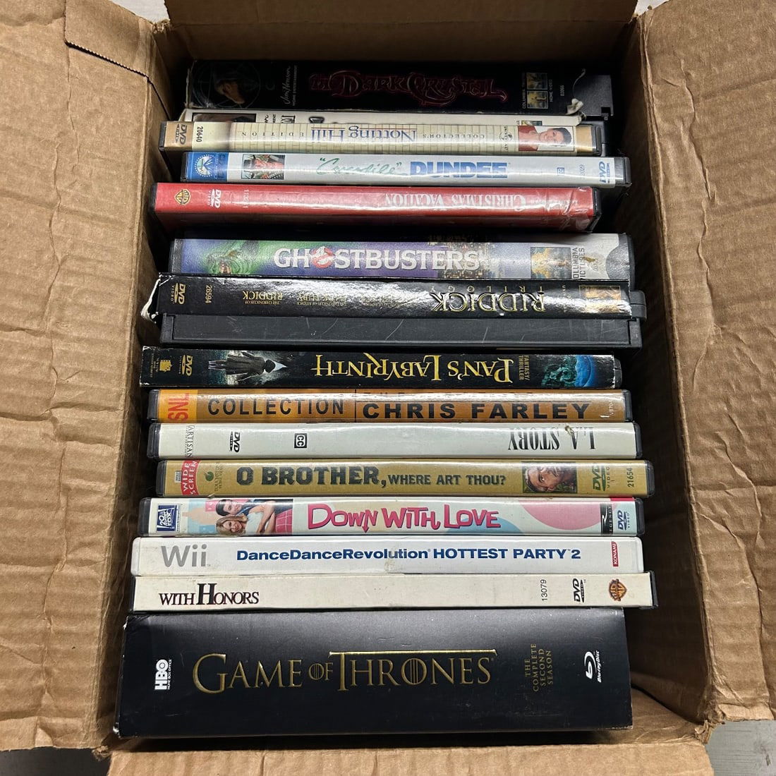 Collection Lot of 14 DVDs & Blu-Ray: Ghostbusters, Game of Thrones, Labyrinth (1 of 6)