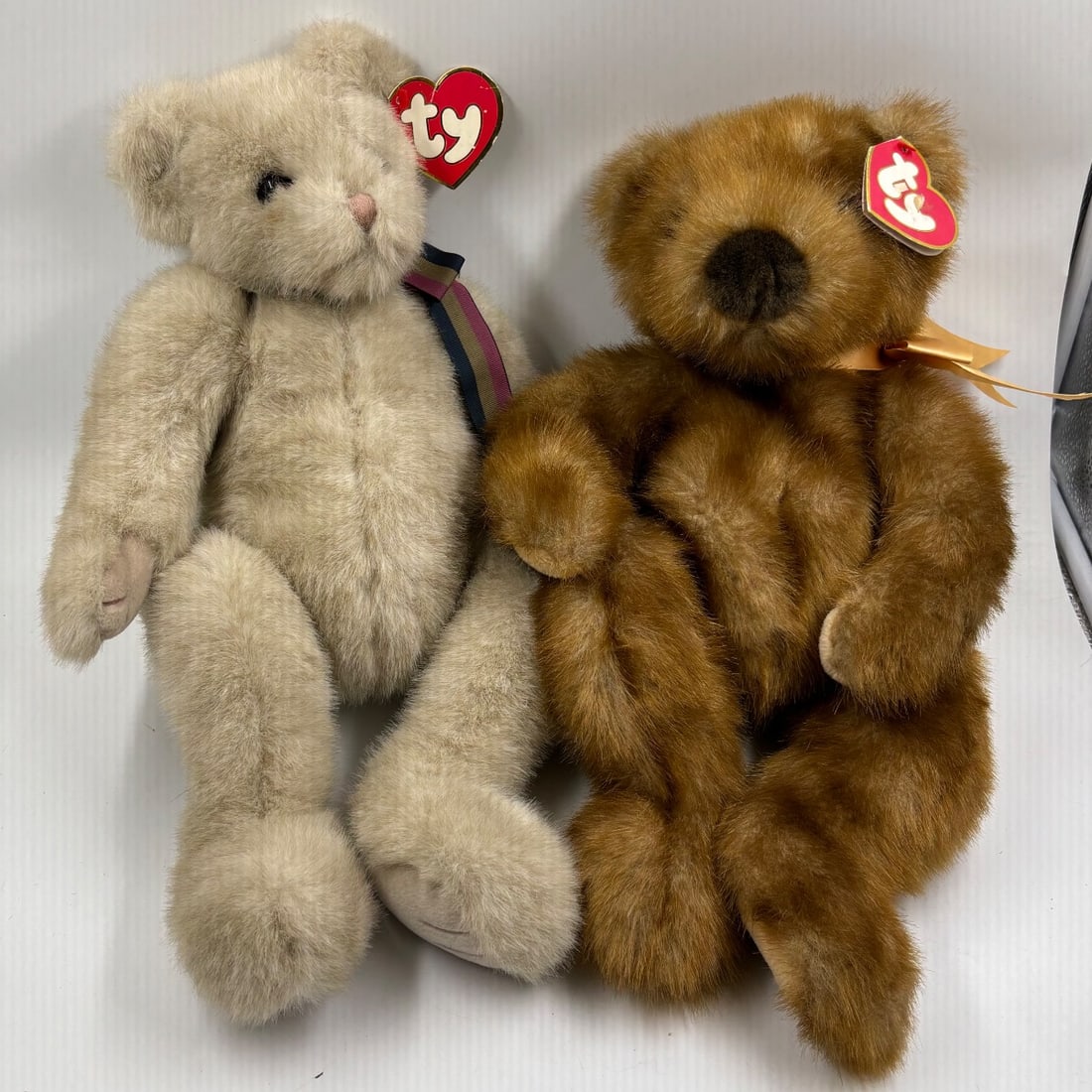 Ty Beanie Babies "Spice" & "Ginger" Teddy Bears w/ Tags - Style 5020 & 5306 (1 of 5)