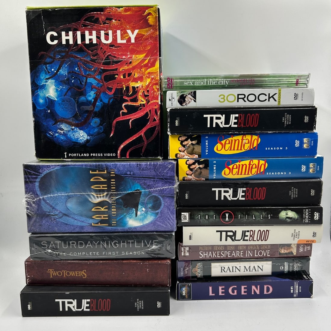 Chihuly Portland Press Video Box Set & TV Series DVD/VHS Lot (1 of 6)