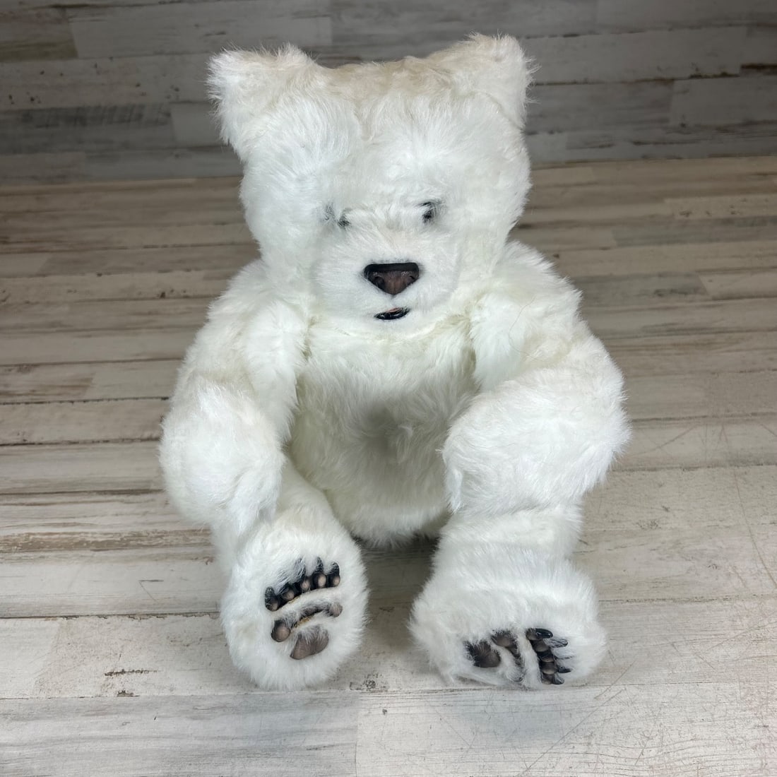 Tiger Electronics "Asst. Luv Cubs" Polar Bear Plush Toy 2004 Hasbro 73001 (1 of 7)