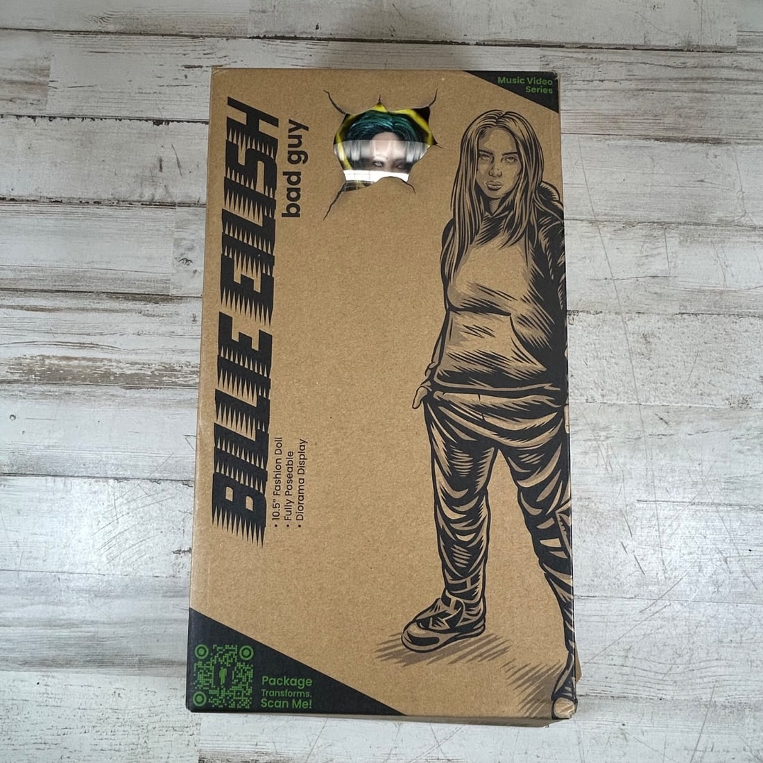Billie Eilish "Bad Guy" Music Video Fashion Doll 10.5" Playmates 2020 (1 of 4)