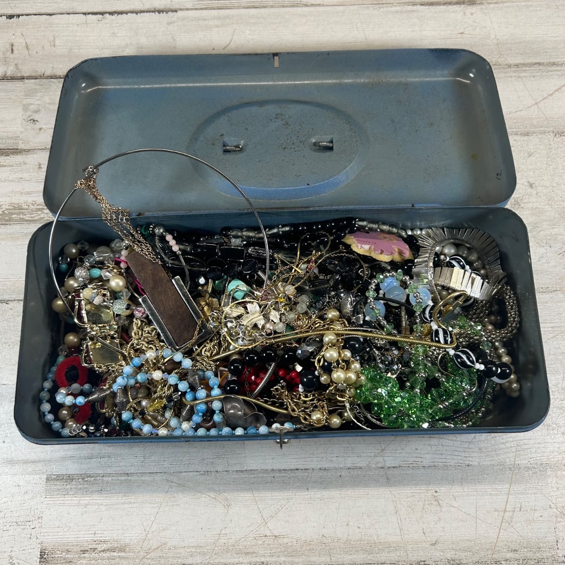 Estate Collection Mixed Costume Jewelry Lot - Necklaces, Bracelets, Beads, & More (1 of 6)
