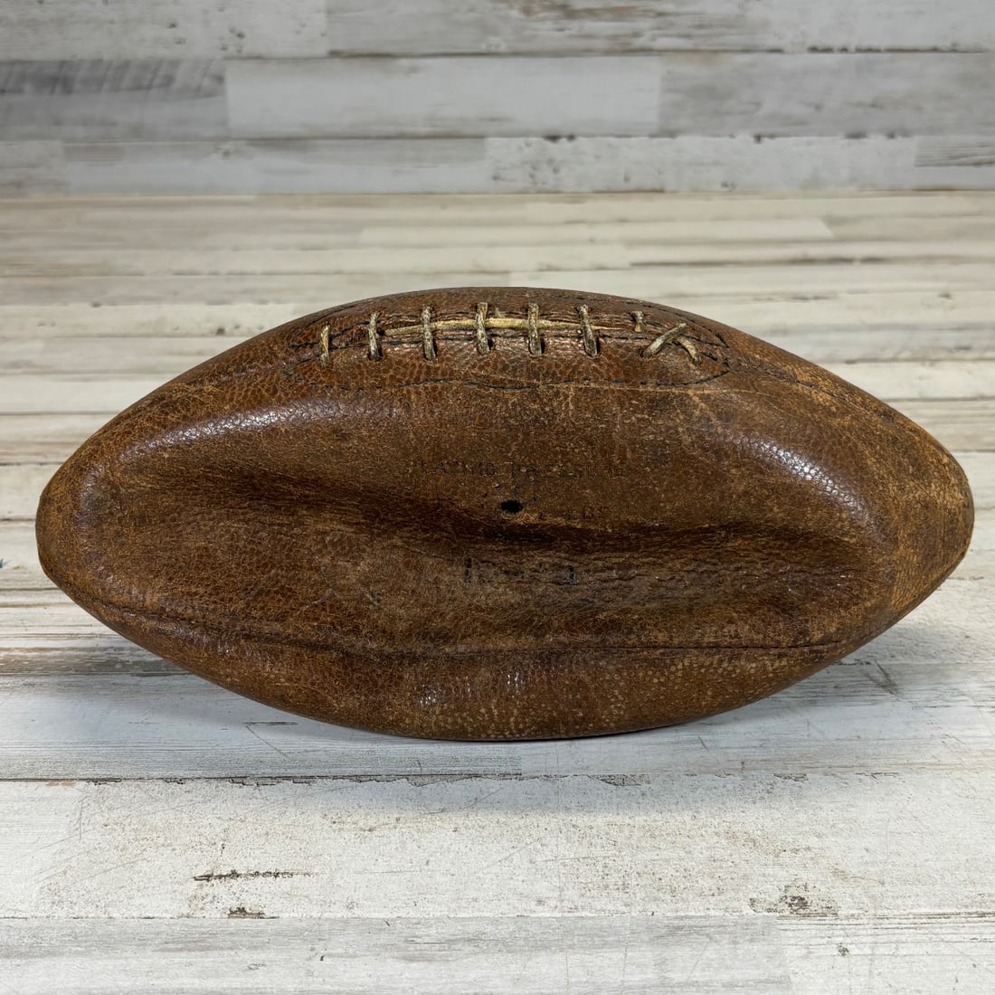 Vintage Rawlings Official Leather Football (1 of 6)