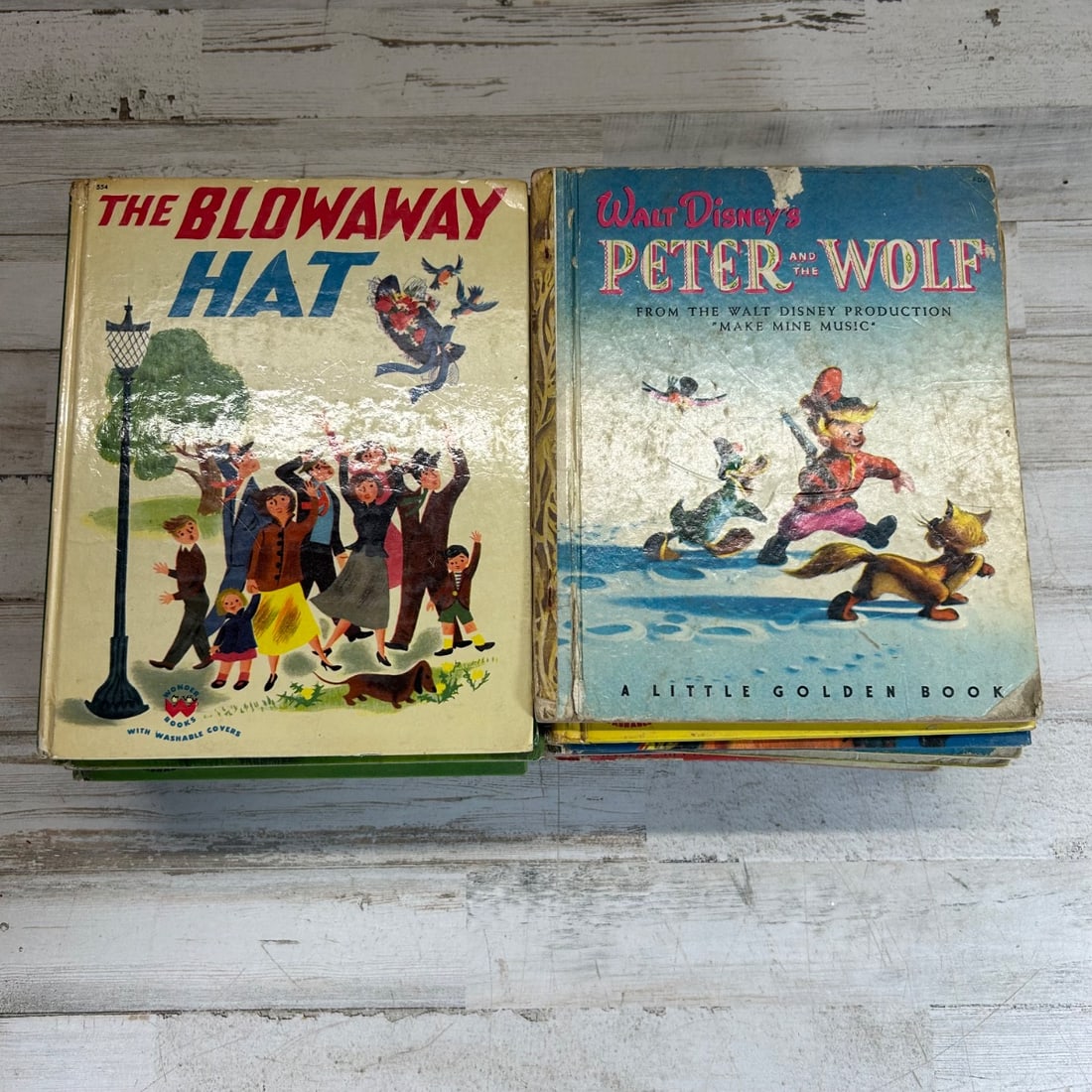 Vintage Little Golden Books Collection - Walt Disney, Wonder Books (1 of 5)