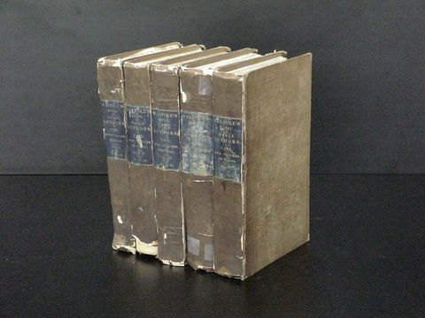 Five volume set: A Catalogue of the Royal and Nob: Five volume set: A Catalogue of the Royal and Noble Authors of England, Scotland, and Ireland; with lists of their works: by the late Horatio Walpole, Earl of Orford, London: printed for John Scott, N