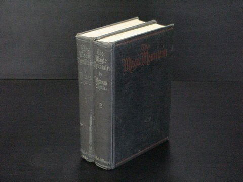 Two volume set: "The Magic Mountain": Two volume set: "The Magic Mountain" (Der Zauberberg) by Thomas Mann, translated from the German by H.T. Lowe-Porter, Alfred A. Knopf, New York, 1927