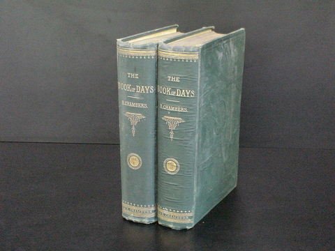 Two volume set: "The Book of Days" a Miscellany o
