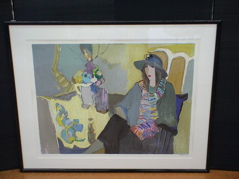 Woman in Chair by Tarkay, 214/300, 36x46
