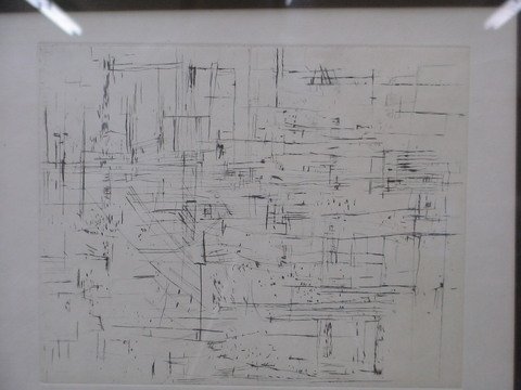 Abstract Print by Maria Elena Vieira Da Silva - 2