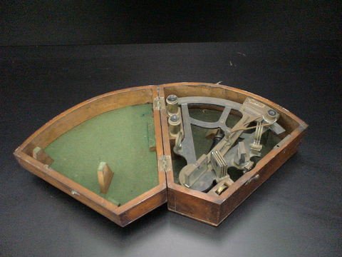 Navigational sextant 19th century
