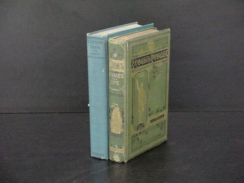 Lot of 2 books: "Captain Cook, Navigator