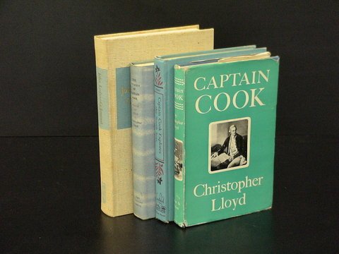 Set of 4 books: "Cpt Cook Explores the South Seas