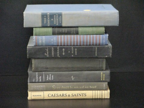 The Horse's Mouth , Cary, Joyce, Harper and Broth: The Horse's Mouth , Cary, Joyce, Harper and Brothers Publishers, NY, 1944, first edition A Few Flowers for Shiner , Llewellyn, Richard, The Macmillan Company, NY , 1950, first edition Les Adieux , Bas