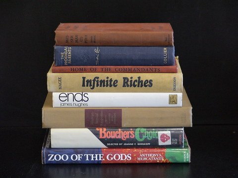 The Hidden River , Jameson, Storm, Harper and Bro: The Hidden River , Jameson, Storm, Harper and Brothers, NY, 1955, first edition Lucy Crown , Shaw, Irwin, Random House, NY, 1956, first printing Zoo of the Gods , Mercatante, Anthonys, Harper and Row,