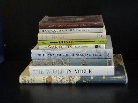 The War Poets , Giddings, Robert, Orion Books, NY: The War Poets , Giddings, Robert, Orion Books, NY, 1988, Ernie , Miller, Madalaine Hemingway, Crown Publishers, NY, 1975, Abroad in America , Pachter, Marc, Addison Wesley Publishing Co, Massachusetts