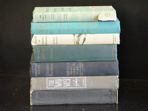 Doctor Faustus, the Life of the German Composer,: Doctor Faustus, the Life of the German Composer, Adrian Leverkuhn , Mann, Thomas, Alfred A. Knopf, NY, 1948, The Last Puritan, A Memoir in the Form of a Novel , Santayana, George, Charles Scribners So