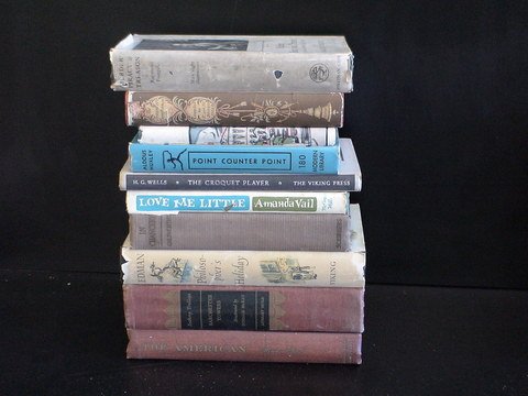 Love Me Little , Vail, Amanda, McGraw-Hill Book C: Love Me Little , Vail, Amanda, McGraw-Hill Book Co., 1957, The Croquet Player , Wells, H.G., The Viking Press, NY, 1937, Point Counter Point , Huxley, Aldous, The Modern Library, 1928, Leningrad , Kan