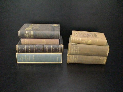 Lot of 7 books: 1) The Witch of Salem, or Creduli: Lot of 7 books: 1) The Witch of Salem, or Credulity Run Mad, Columbian Historical Novels, Vol. VII, by John R. Musick, illustrations by Freeland A. Carter, New York, Funk & Wagnalls Company, London an