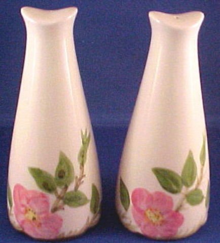 Franciscan Ware Salt & Pepper Dessert Rose