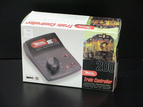 Tech 4 MRC 200 Train Controller Accutec Technolog: Tech 4 MRC 200 Train Controller Accutec Technology, 2000 Model Rectifier Corporation, Edison, NJ, proportional tracking control, resin housing for safety and ease of operation, automatic circuit prote