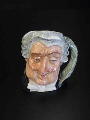 The Lawyer mug marked Royal Doulton England D 650: The Lawyer mug marked Royal Doulton England D 6504 COPR 1958 Doulton & Co Limited, measurements 4"H