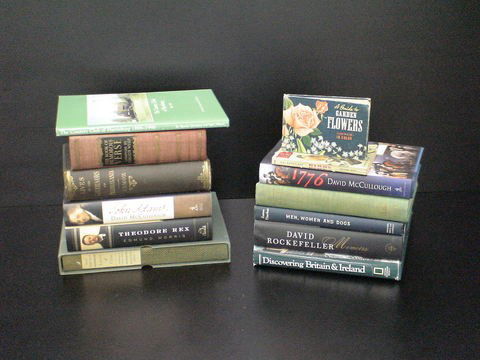 Lot of 16 books: Walt Whitman's "Leaves of Grass": Lot of 16 books: Walt Whitman's "Leaves of Grass" in a protective cardboard sleeve, "1776" and "John Adams" by David McCullough, "Theodore Rex" by Edmund Morris, "Lives of the Governors of Pennsylvani