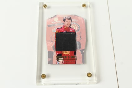 1996 Pinnacle McDonalds Bill Elliott Driver's Suit #DS1 Trading Card In Case