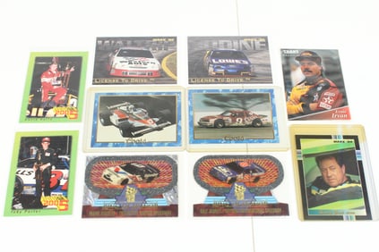 Race Card Smorgasbord Maxx, Traks, Press Pass, Coors - 10 Cards Total