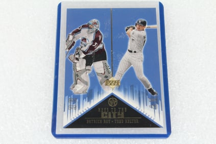 2003 Upper Deck Keys To The City #K6 Patrick Roy and Todd Helton