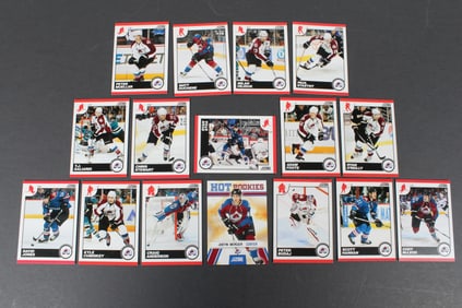 2010 Panini Score Hockey Cards Avalanche Team Set - 16 Total Cards