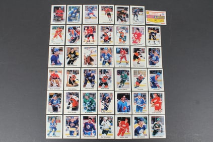 1981-82 O-Pee-Chee Leaders Hockey Complete Mini Card Set - 42 Cards