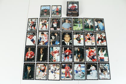 1992 Pinnacle Score Eric Lindros Road to the NHL 30 Card Set in Box - Complete