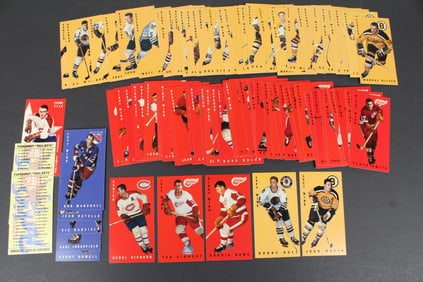 1994-95 Parkies Tall Boys Retro Hockey Cards With Checklists and Insert - 83 Cards Total