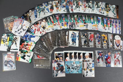 Upper Deck Parkhurst and/or Shiny Hockey Cards From Various Years - 129 Total Cards