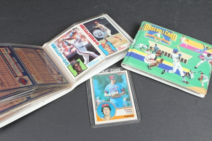 1984 Topps Baseball Cards In 2 Collectors Albums Plus Extras - 49 Cards Total