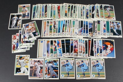 1989-92 Upper Deck Baseball Cards - 102 Cards Total