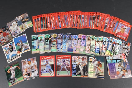 1990-95 Donruss Baseball Cards - 83 Cards Total
