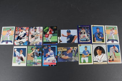 Greg Maddux and Darryl Kile - 15 Cards Total