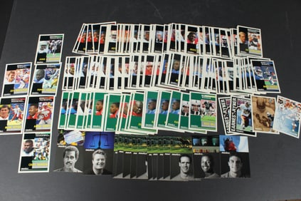 1991 Pinnacle Football Cards - 164 Total Cards