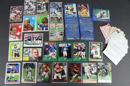 Topps and Fleer Football Cards - 75 Cards Total