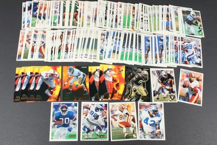 1994 Fleer Football Cards - 182 Cards Total
