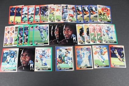 1991 Score Football Cards - 37 Cards Total