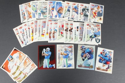 1995 Score and Score Summit Football Cards - 35 Total Cards