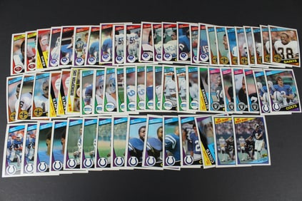 1984 Topps Football Cards - 63 Cards Total