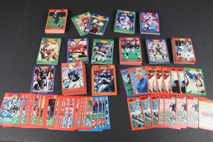 1989 Pro Set NFL Football Cards - 412 Total Cards
