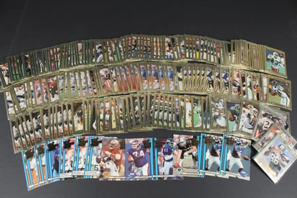 1990 Hi-Pro Action Packed NFL Football Cards With Extras - 217 Total Cards